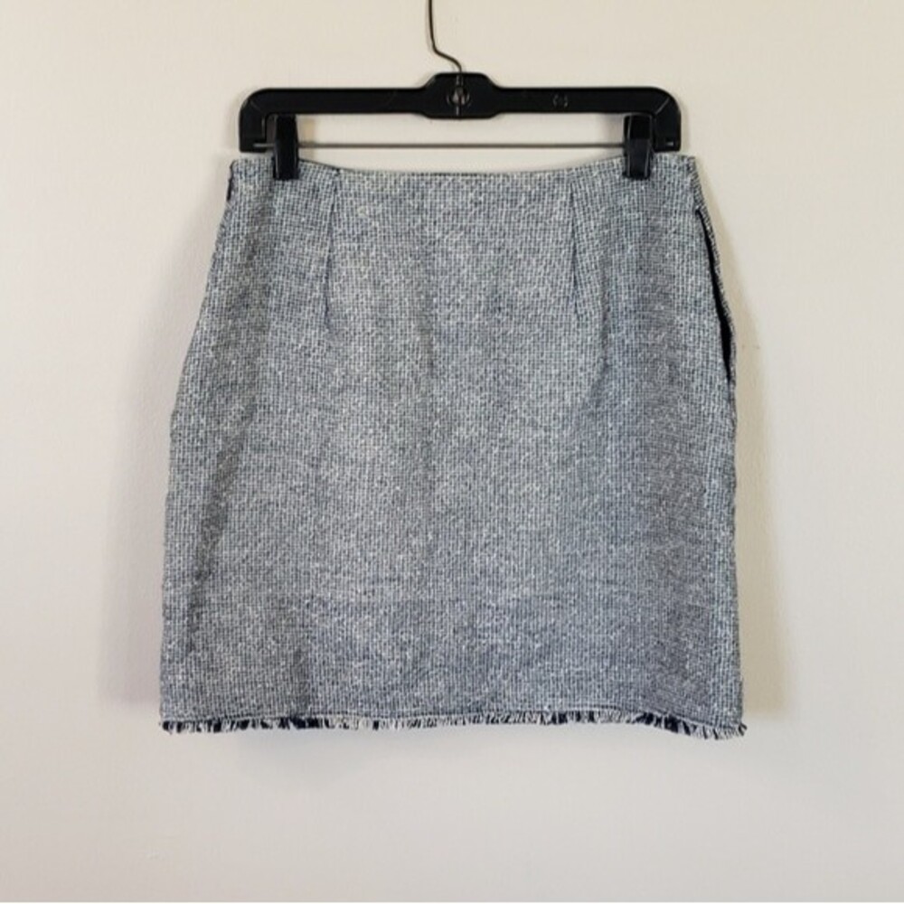 NWT Banana Republic Blue and White Women's Skirt Size 6 - Picture 2 of 6